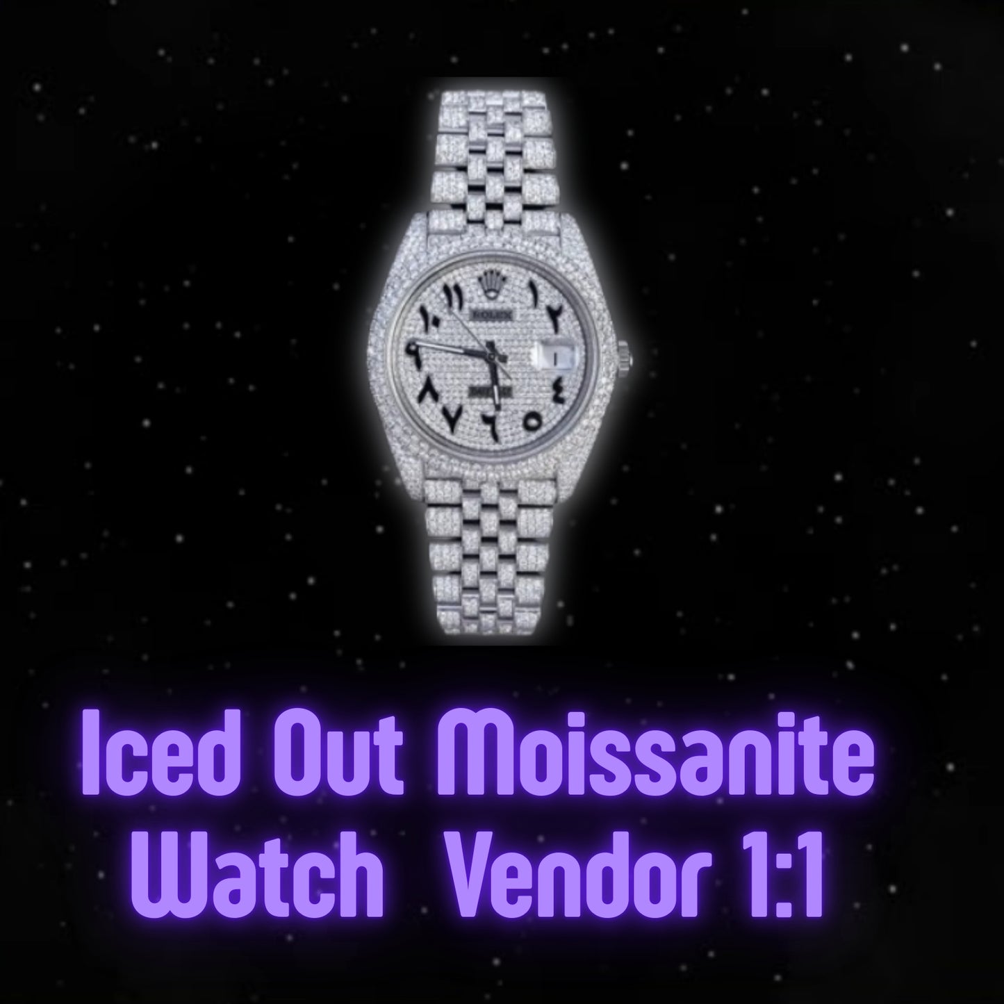 Moissanite Watch vendor 1:1