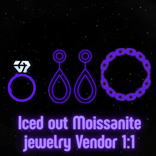 Moissanite jewelry vendor 1:1